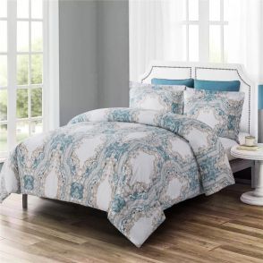 Shatex 3 Pieces Luxury Crafted Comforter Set,Ethereal